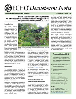 Development Notes Edited by Dawn Berkelaar and Tim Motis October 2015 | Issue 129