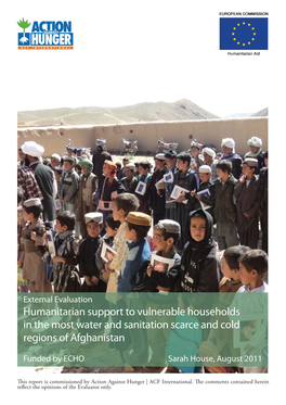 Evaluation Cover Afghanistan.Indd