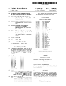 (12) United States Patent (10) Patent No.: US 9,132,089 B2 Dudley Et Al
