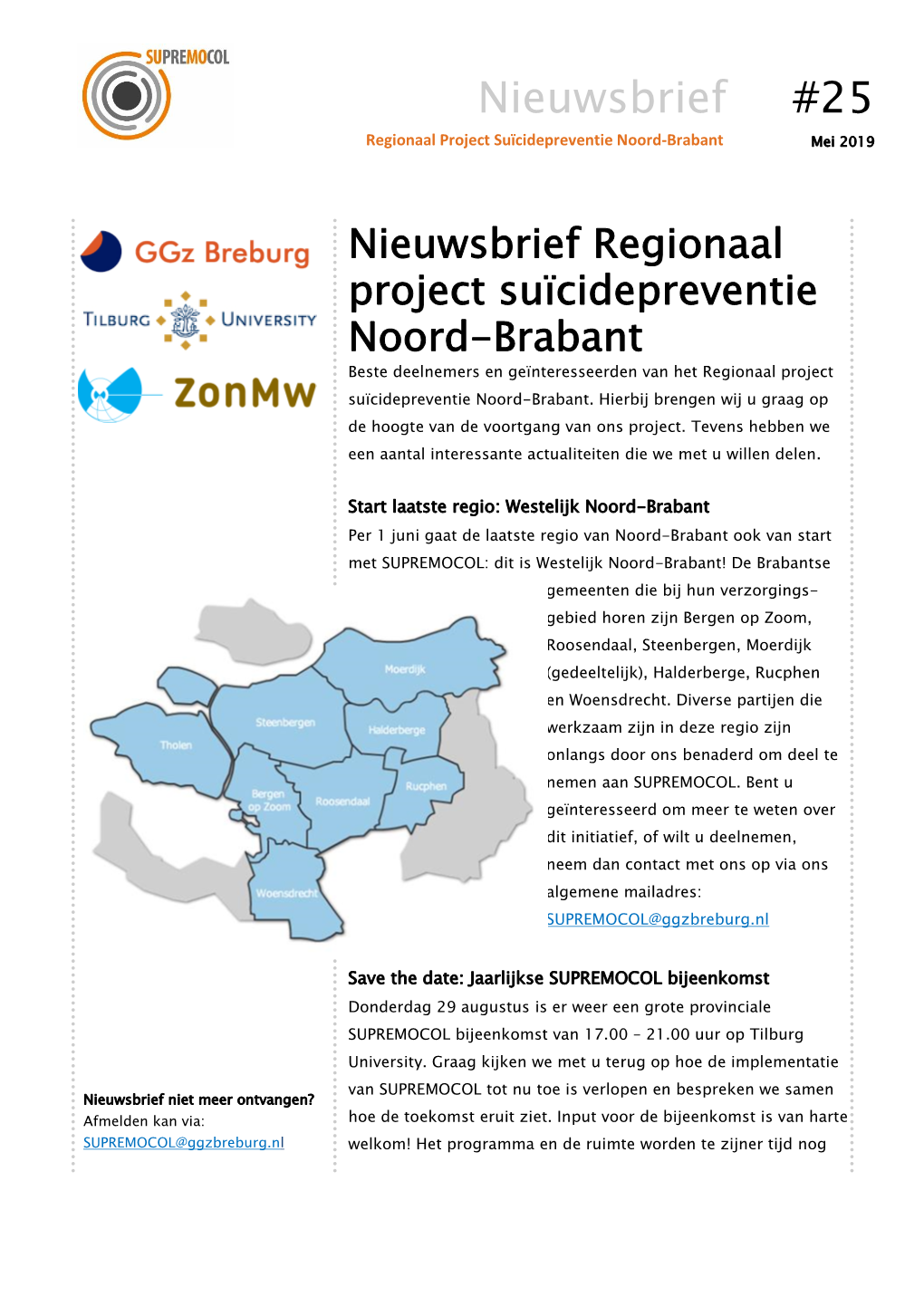 Nieuwsbrief Mei 2019