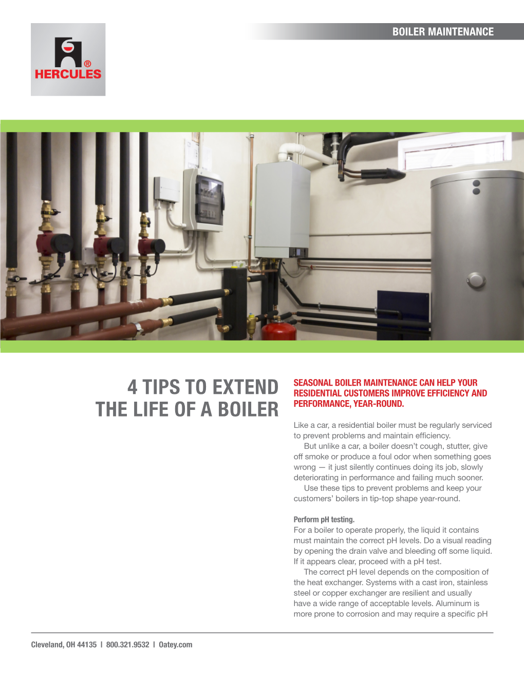 4 Tips to Extend the Life of a Boiler