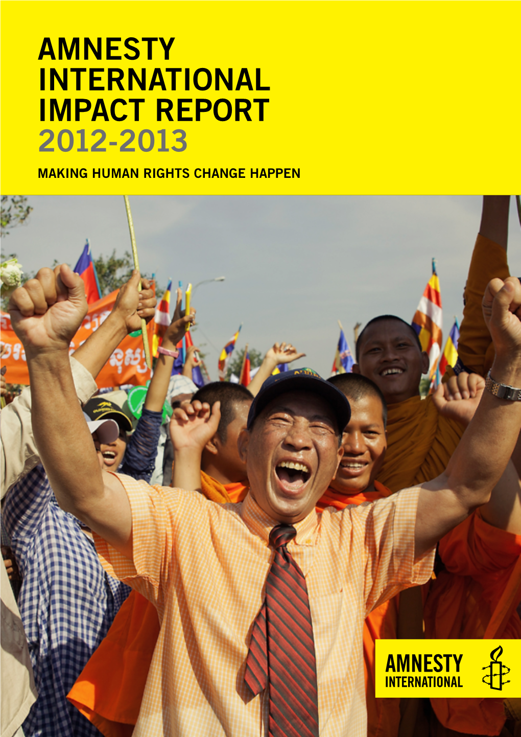 Amnesty International Impact Report 2012-2013 Making Human Rights Change Happen