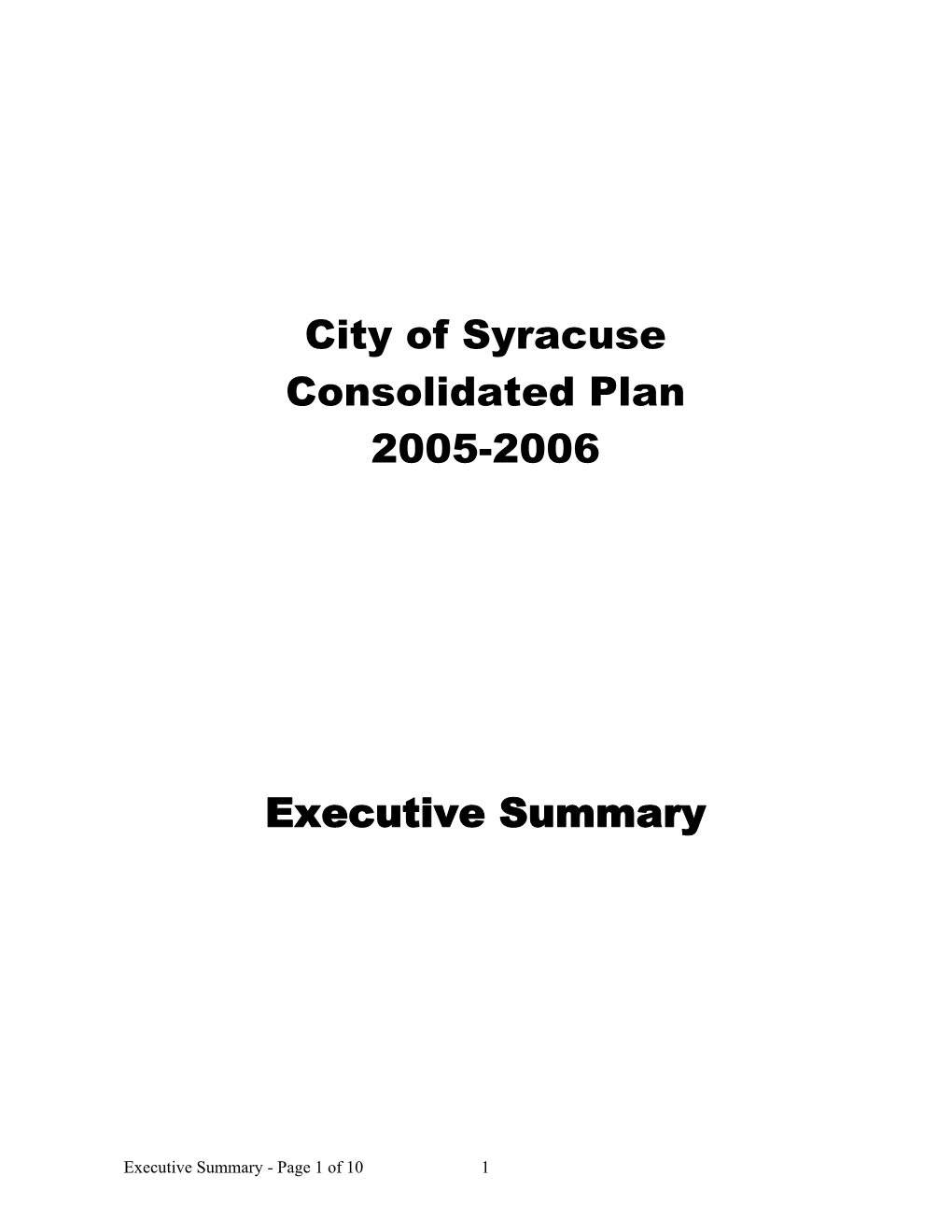 Barriers to Affordable Housing in the City of Syracuse