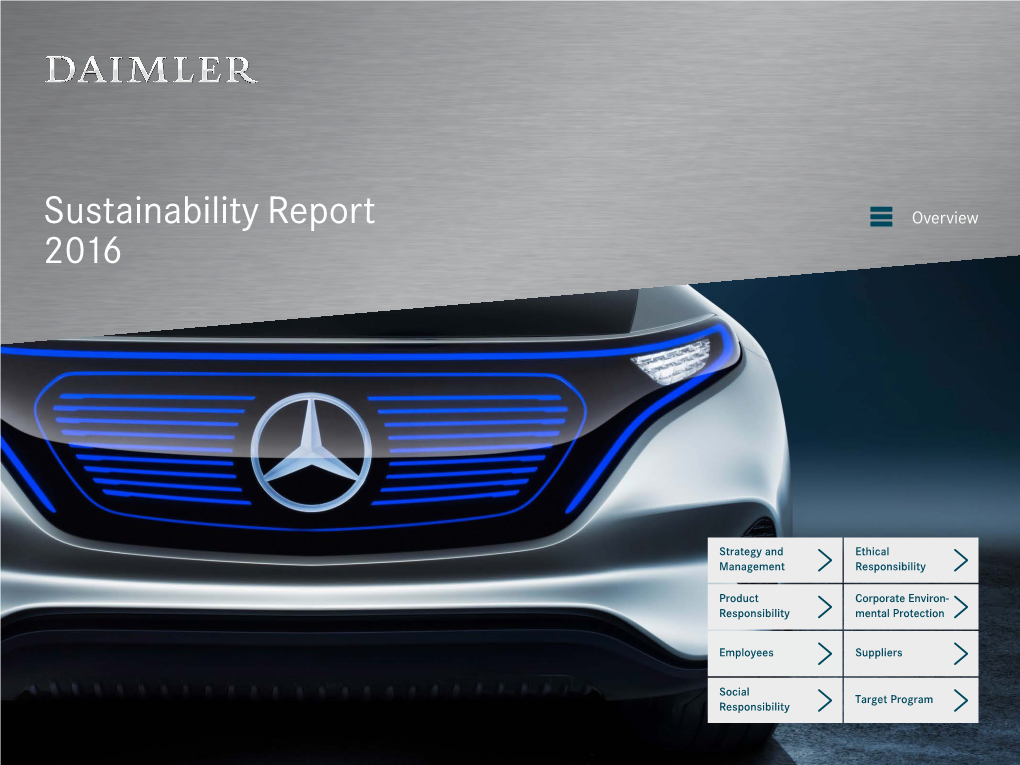28. Mar 2017 Sustainability Report 2016