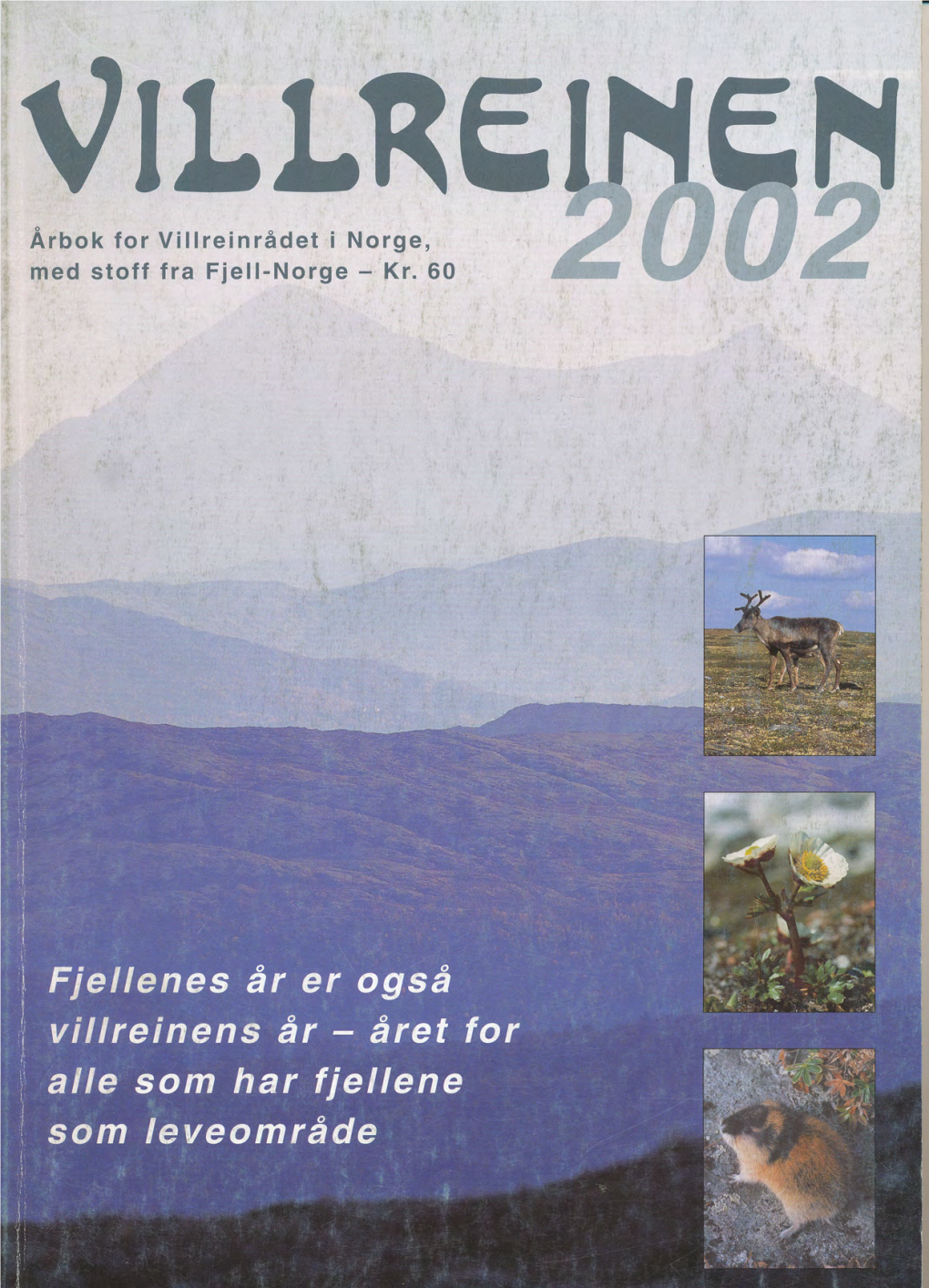 Villreinen 2002