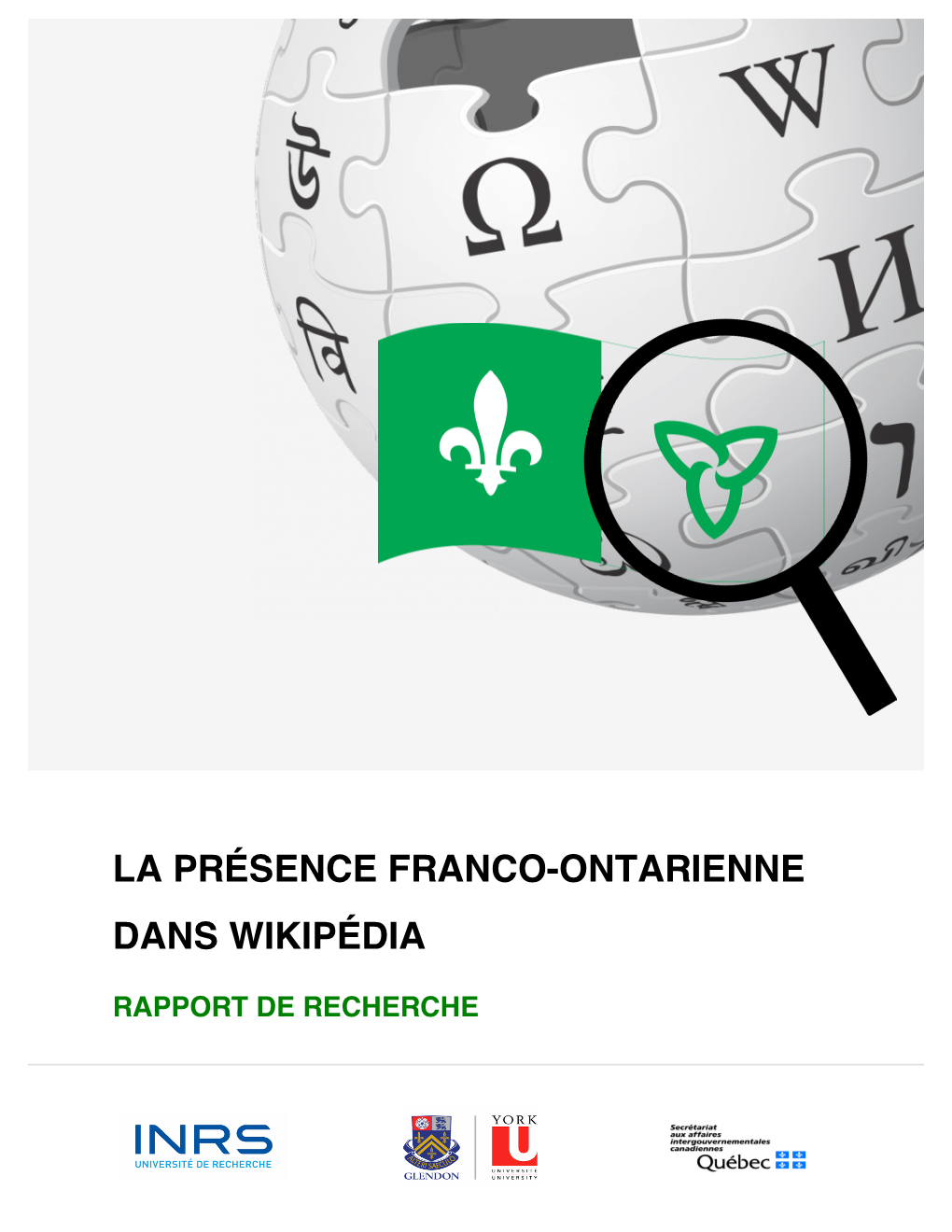 La Présence Franco-Ontarienne Dans Wikipédia