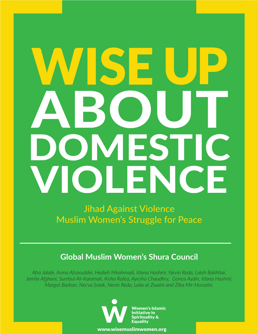 Jihad Against Violence Muslim Women's Struggle for Peace
