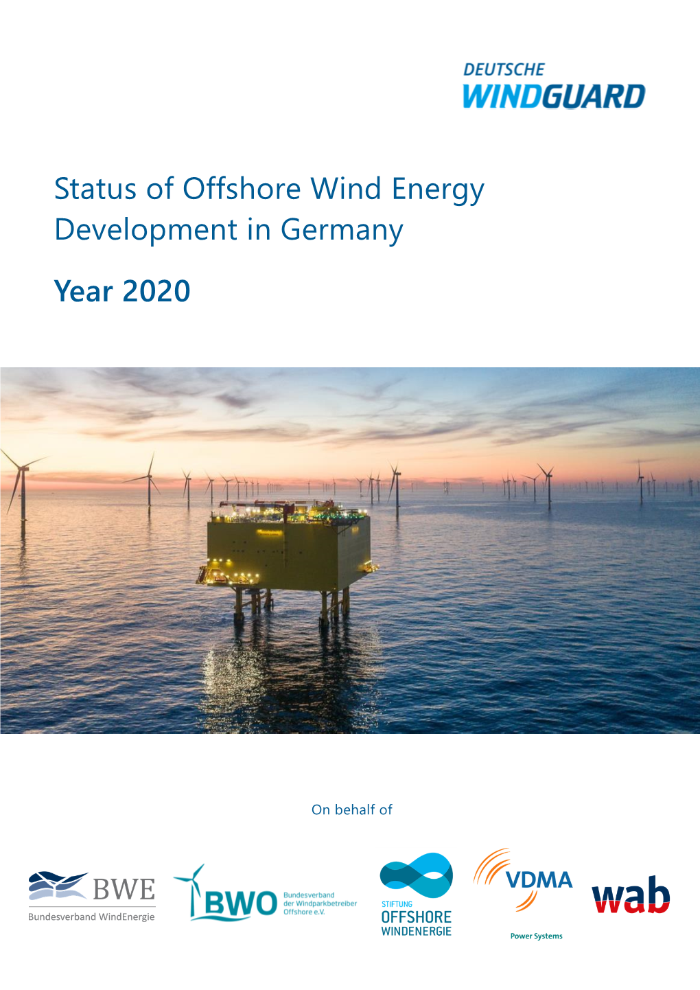 Status of Offshore Wind Energy Development in Germany Year 2020