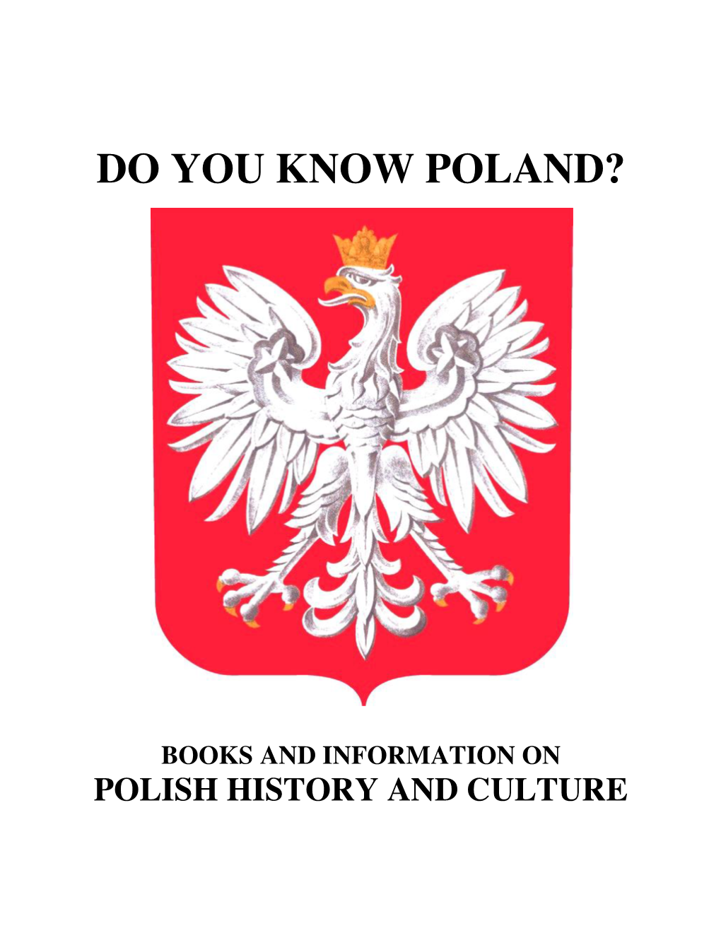 Do You Know Poland 2018 Brochure