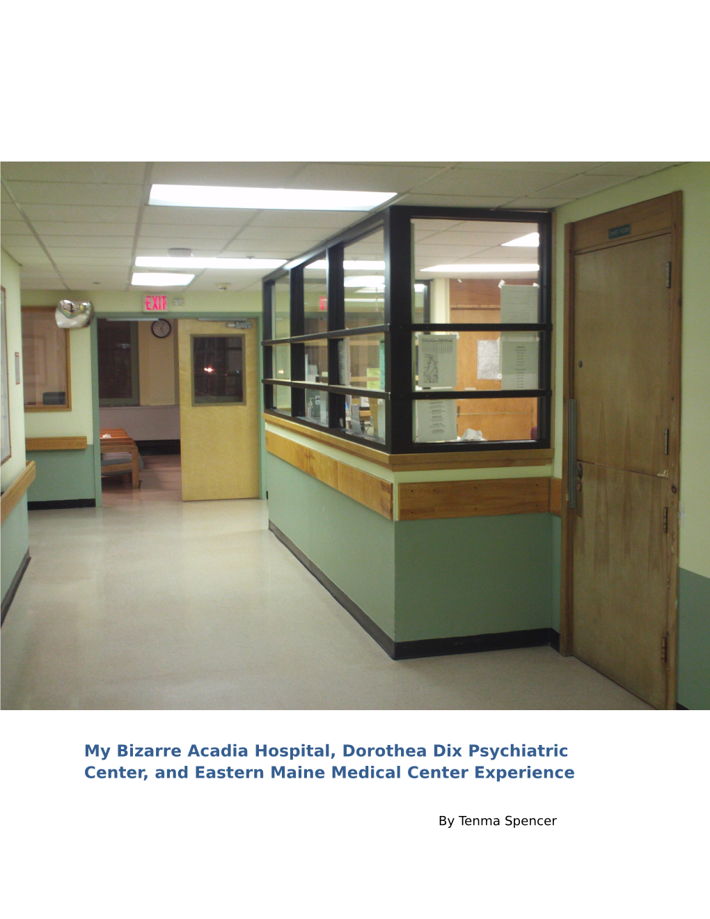My Bizarre Acadia Hospital, Dorothea Dix Psychiatric Center, and Eastern Maine Medical Center Experience