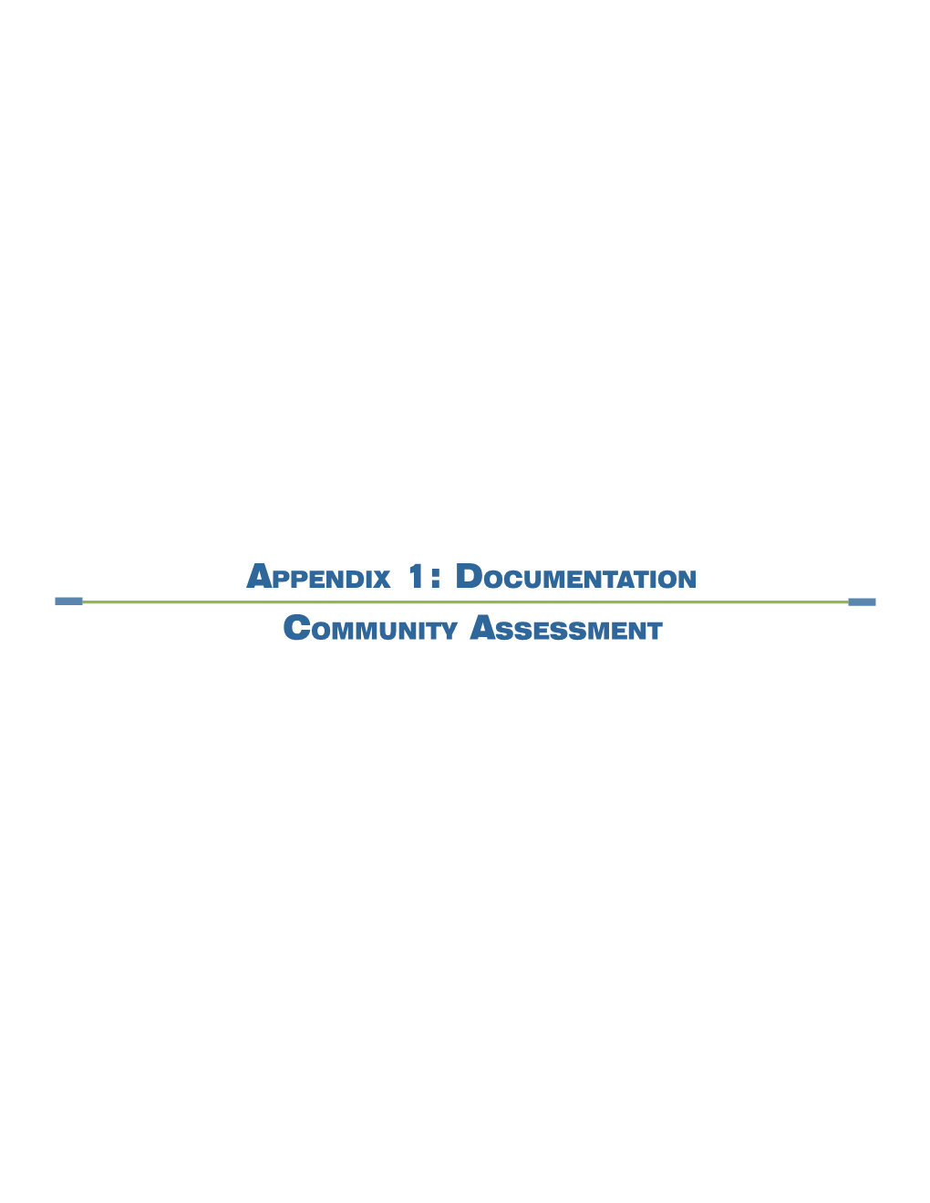 Documentation Community Assessment