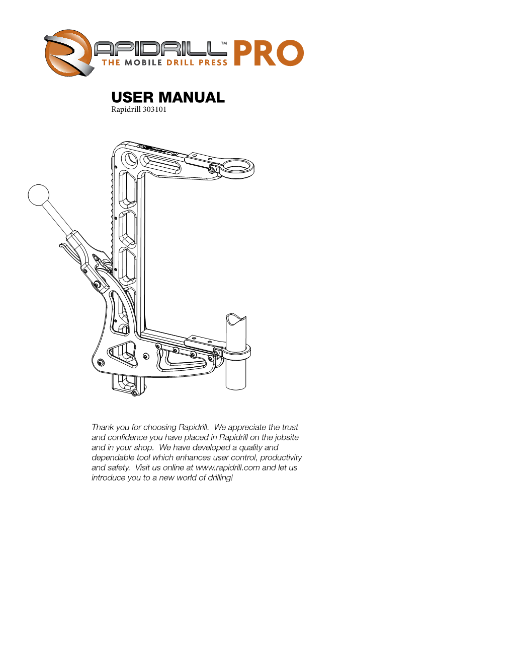 Rapidrill User Manual