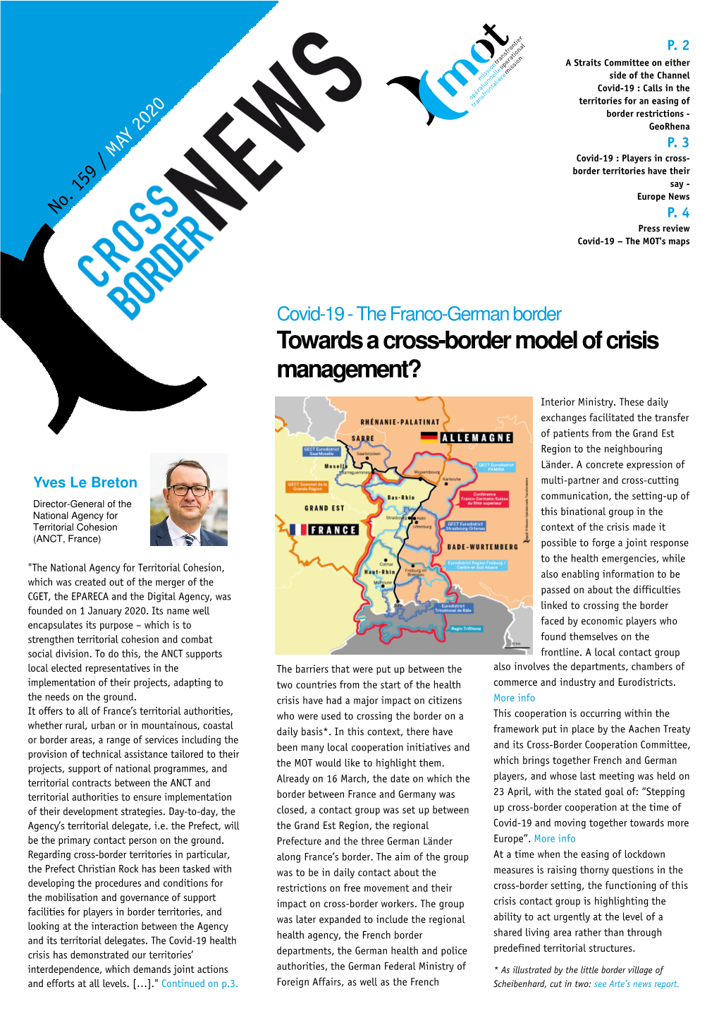 Towards a Cross-Border Model of Crisis Management?