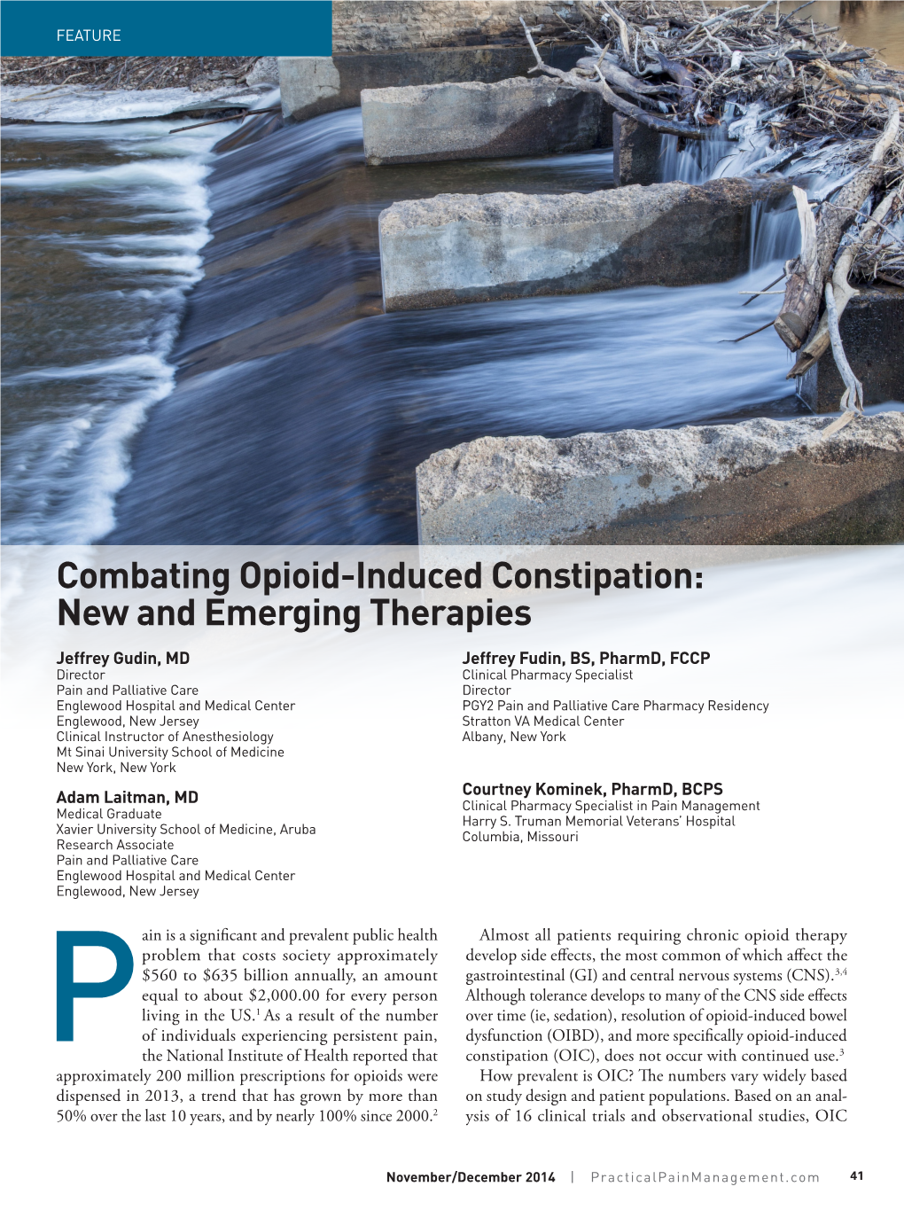 Combating Opioid-Induced Constipation: New and Emerging Therapies