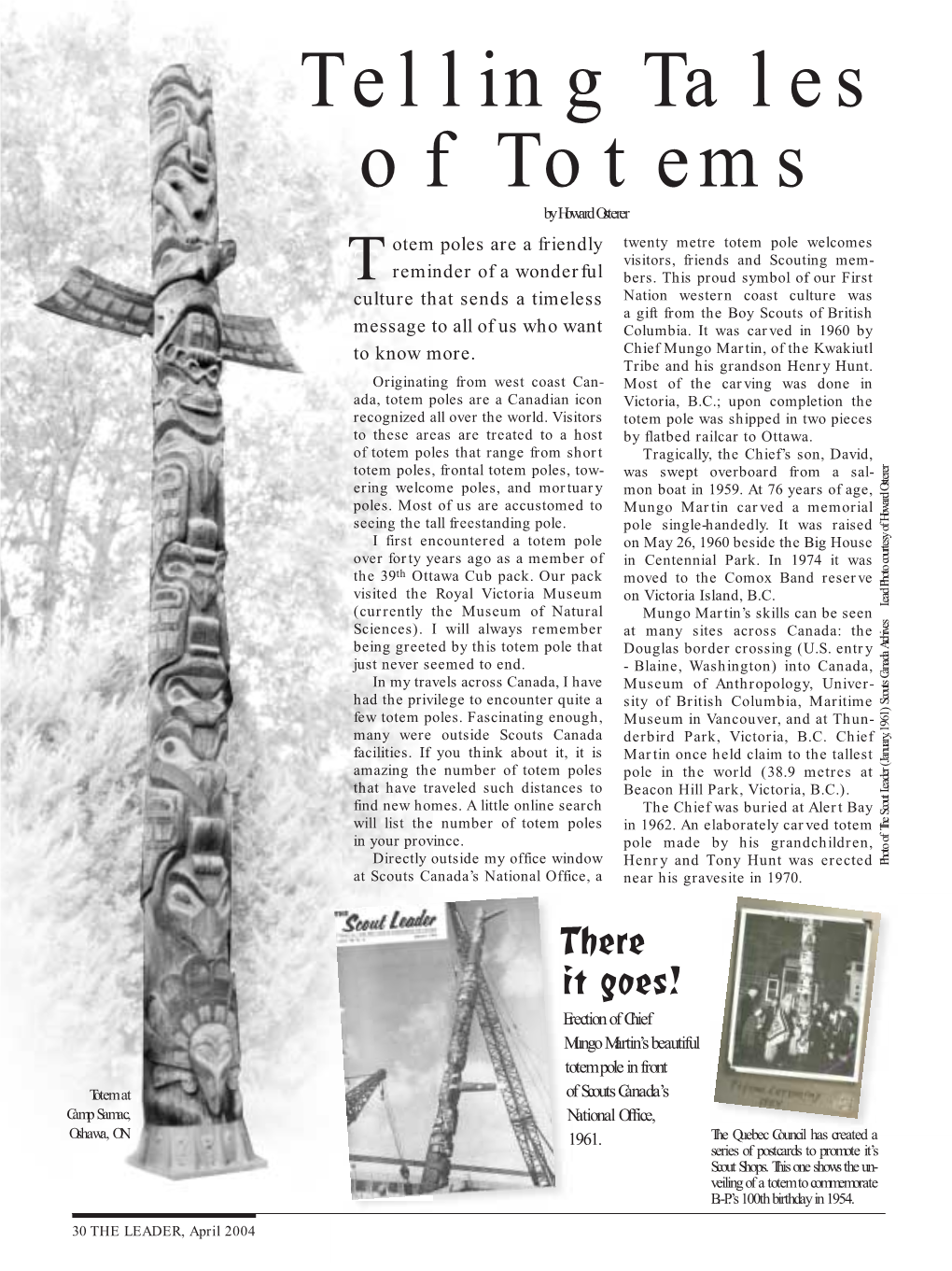 Telling Tales of Totems