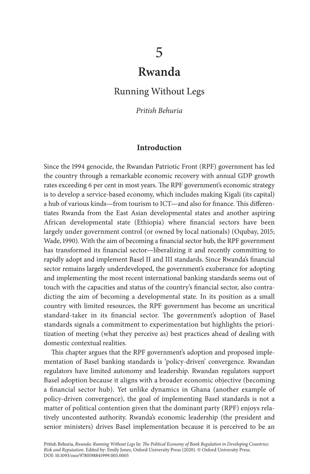 Rwanda Running Without Legs