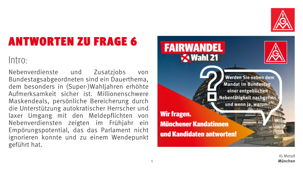 Antworten Zu Frage 6