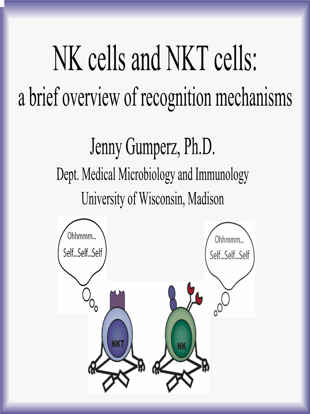 NK Cells and NKT Cells: a Brief Overview of Molecular Recognition