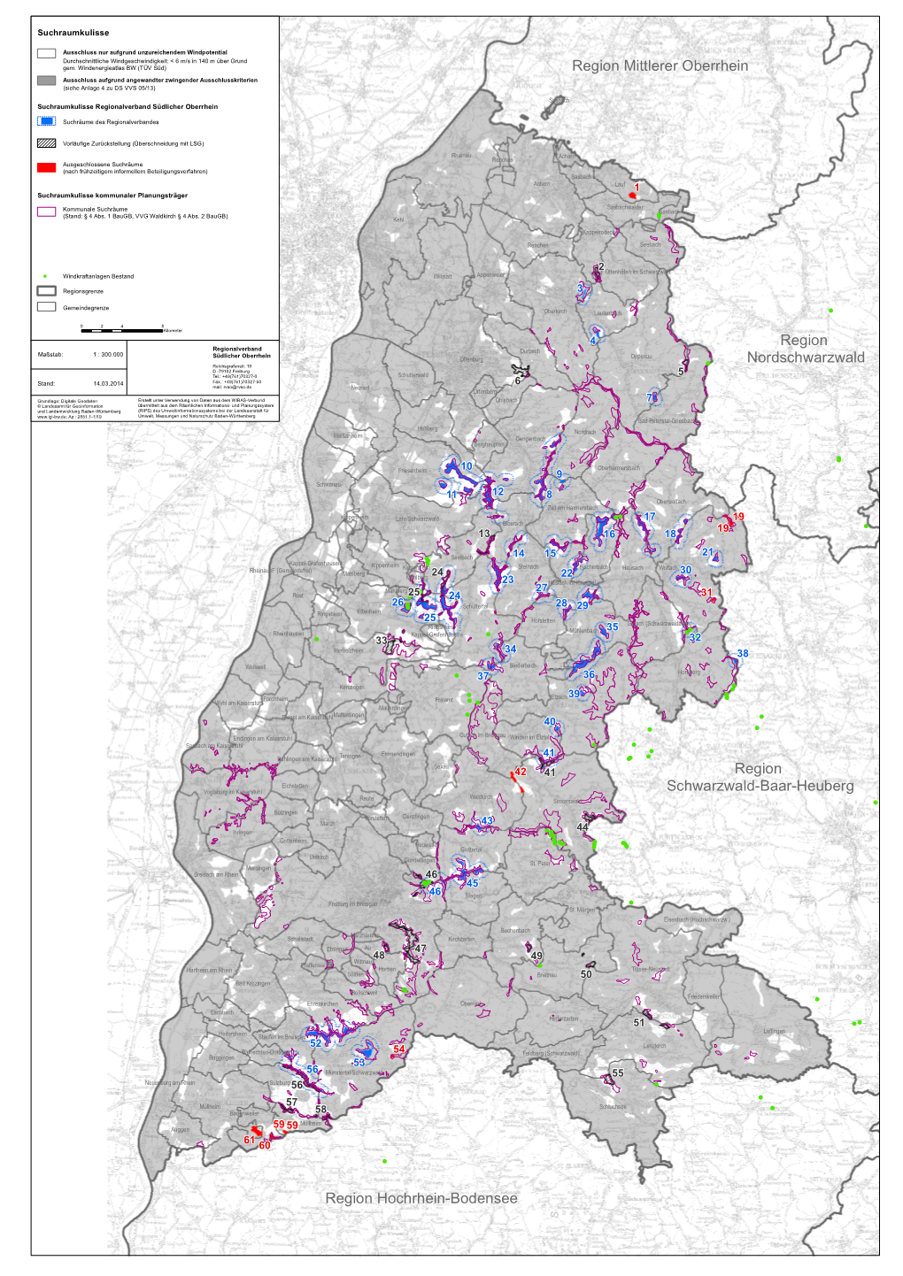 Region Hochrhein-Bodensee Region Schwarzwald-Baar-Heuberg