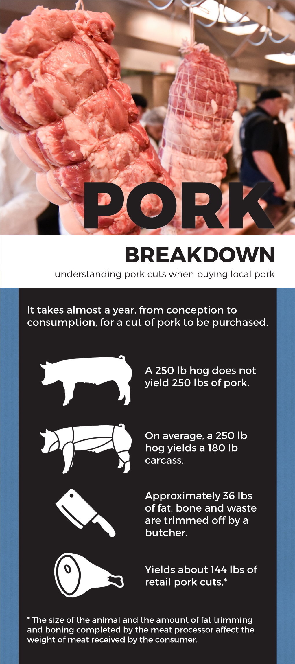 PORK BREAKDOWN Understanding Pork Cuts When Buying Local Pork