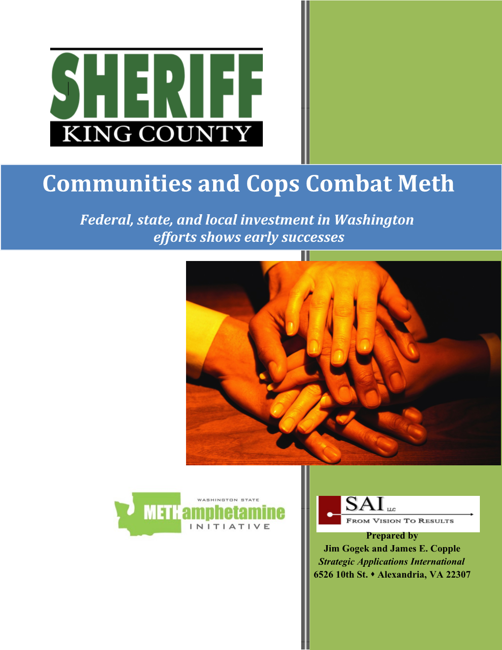 Communities and Cops Combat Meth Crisis