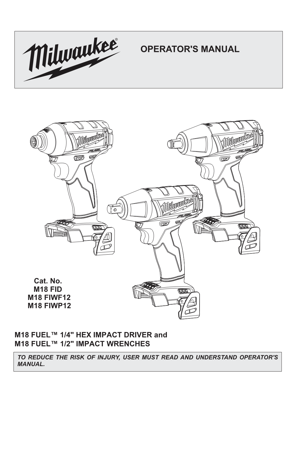 Operator's Manual