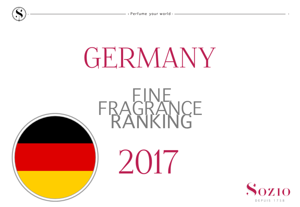 Fine Fragrance Ranking 2017