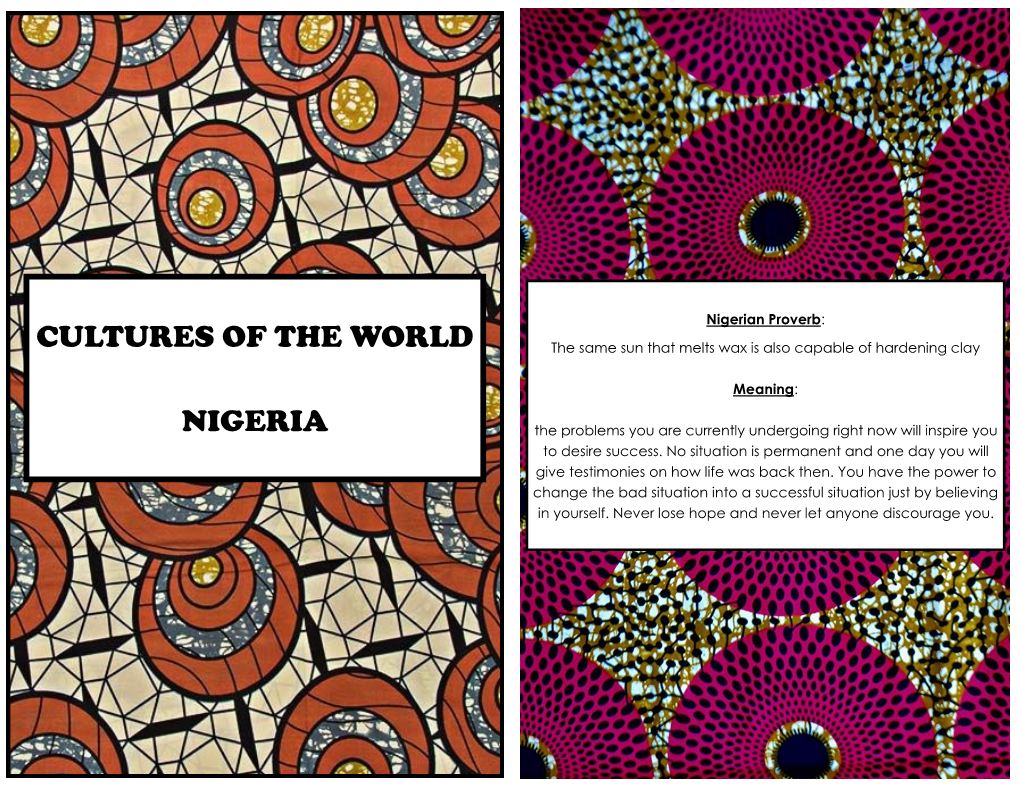 Cultures of the World Nigeria