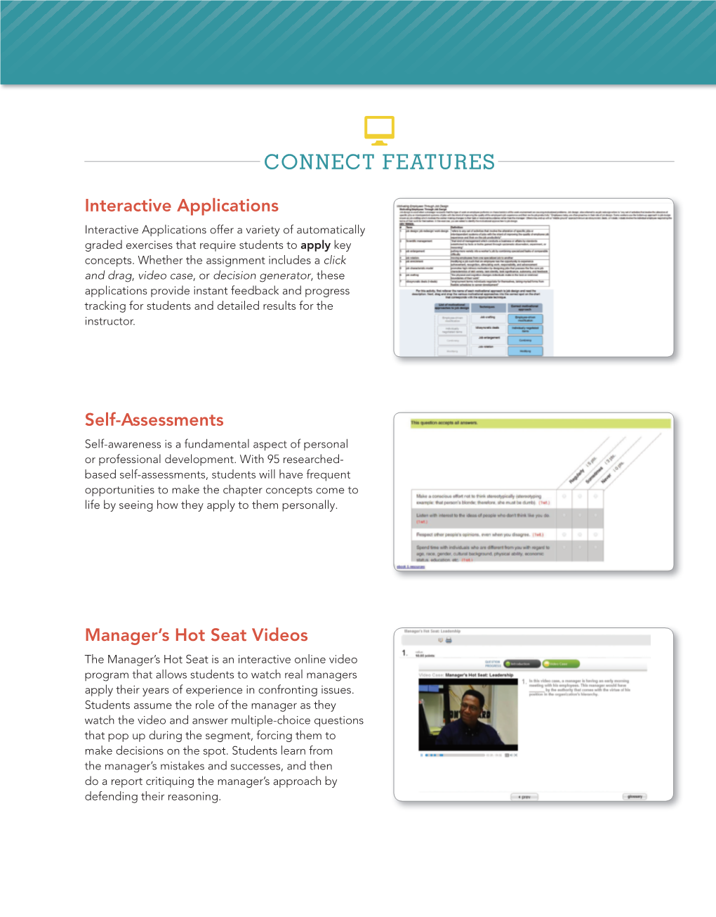 Connect Features