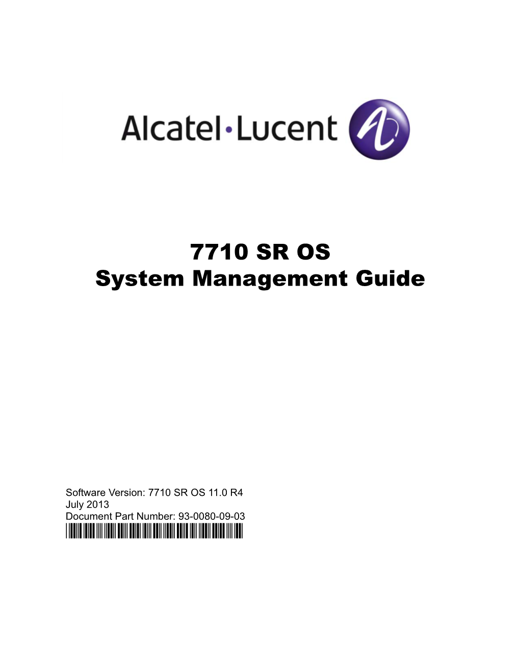 7710 SR OS System Management Guide