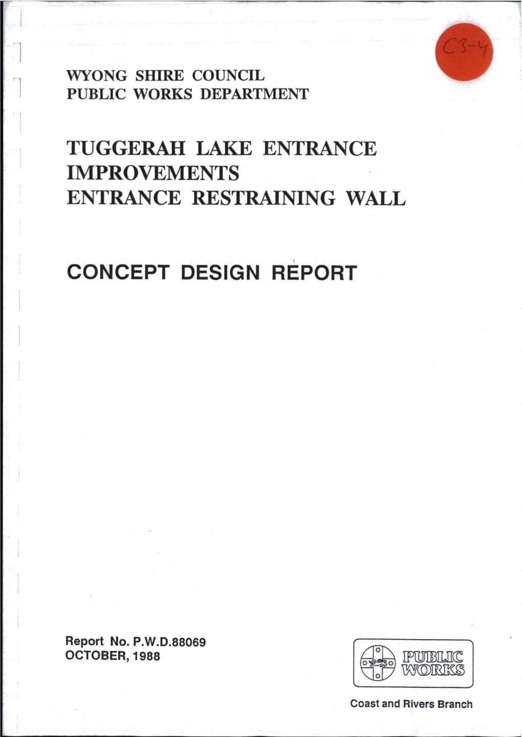 Tuggerah Lake Entrance Restraining Wall