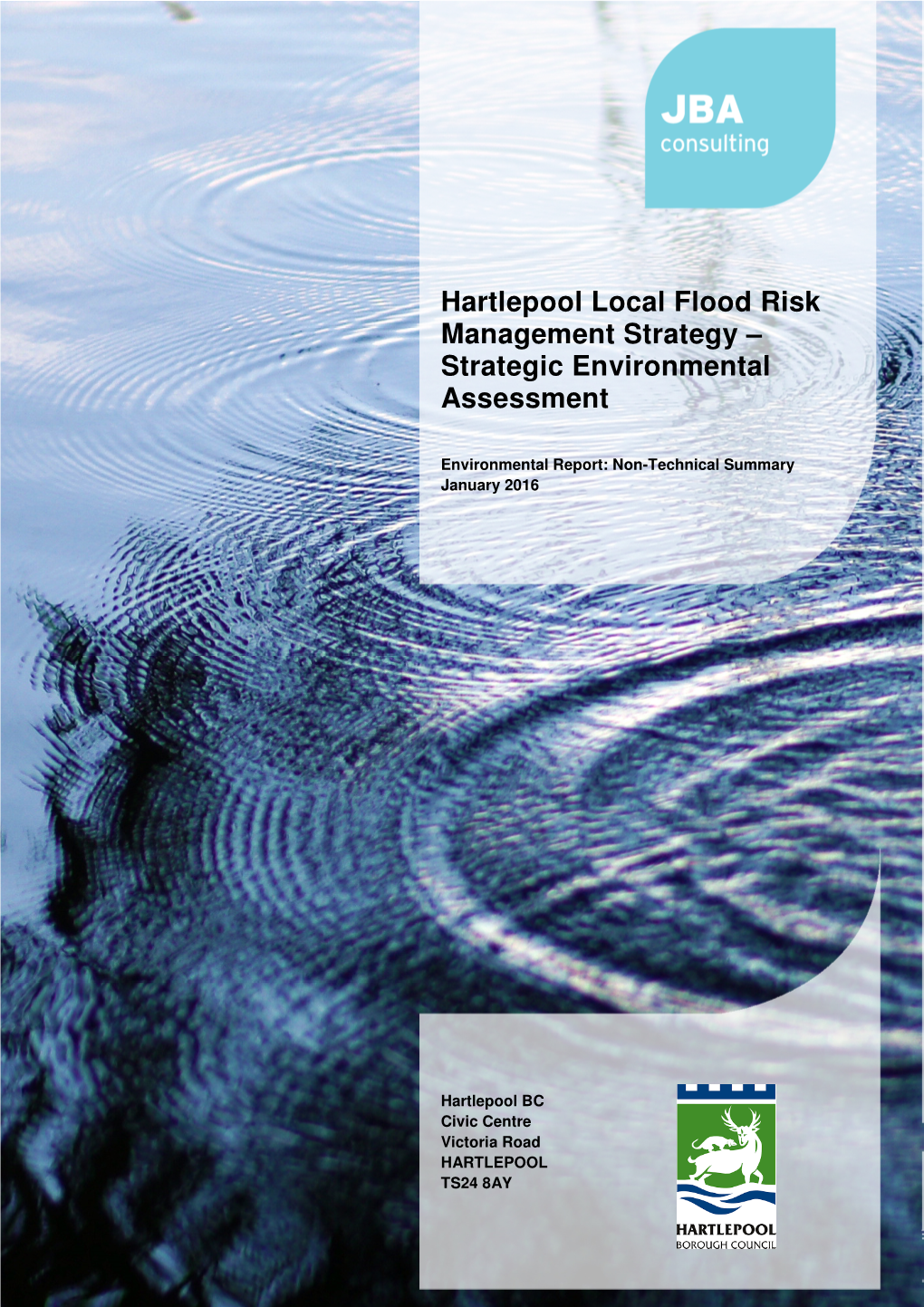 Hartlepool Local Flood Risk Management Strategy – Strategic Environmental Assessment