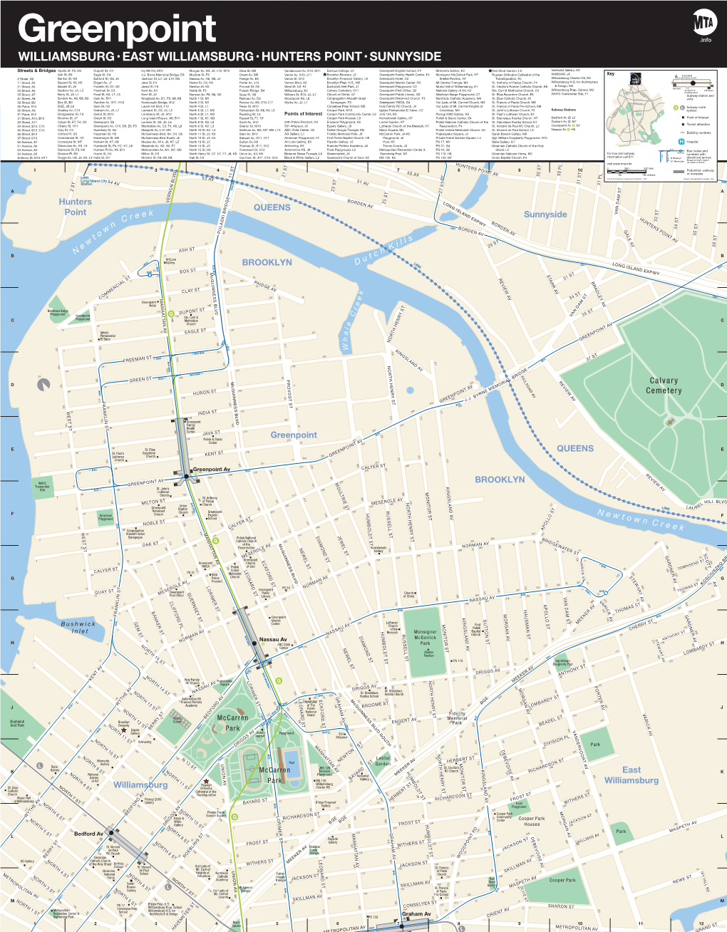 MTA Neighborhood Maps: Greenpoint