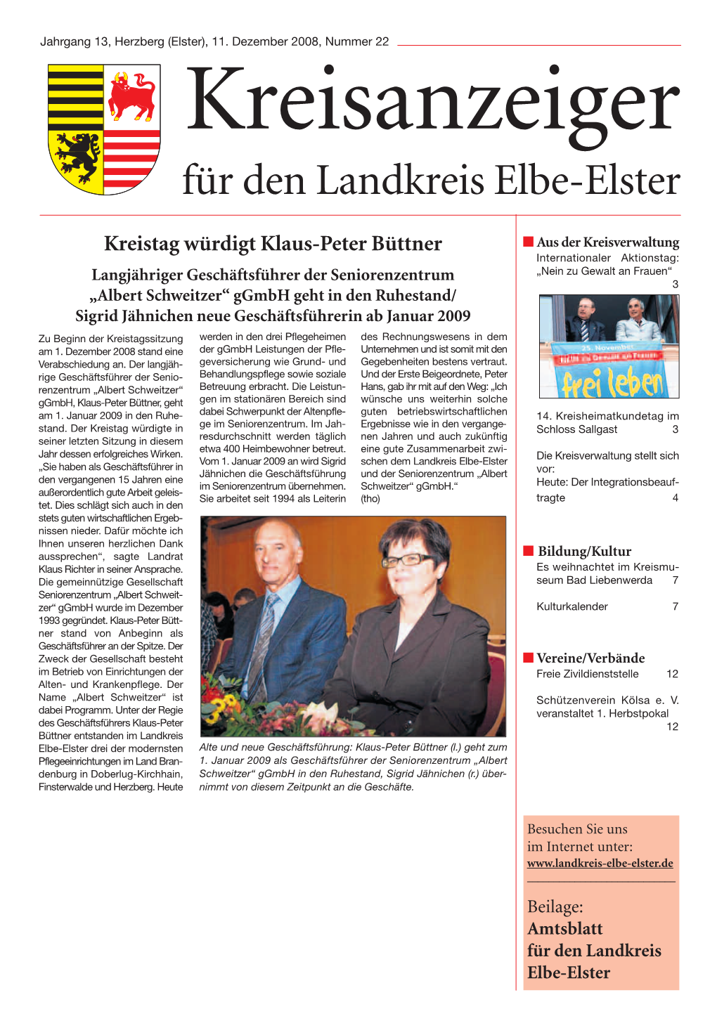 Für Den Landkreis Elbe-Elster