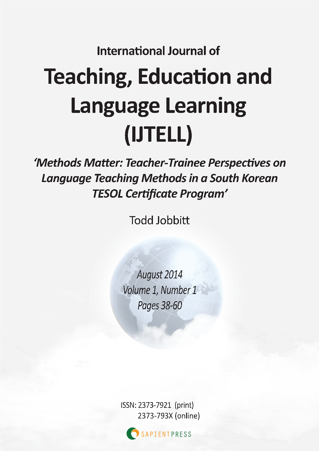 Methods Matter: Teacher-Trainee Perspectives on Language