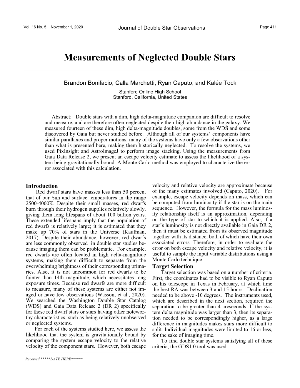 Measurements of Neglected Double Stars