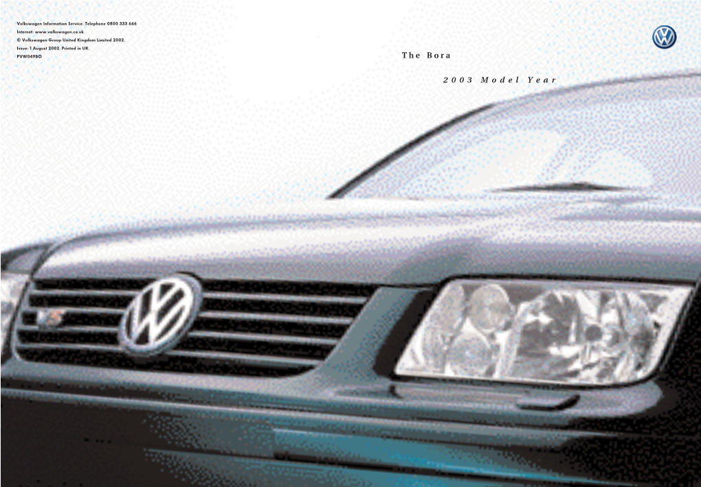 9942 Bora 2003 Brochure