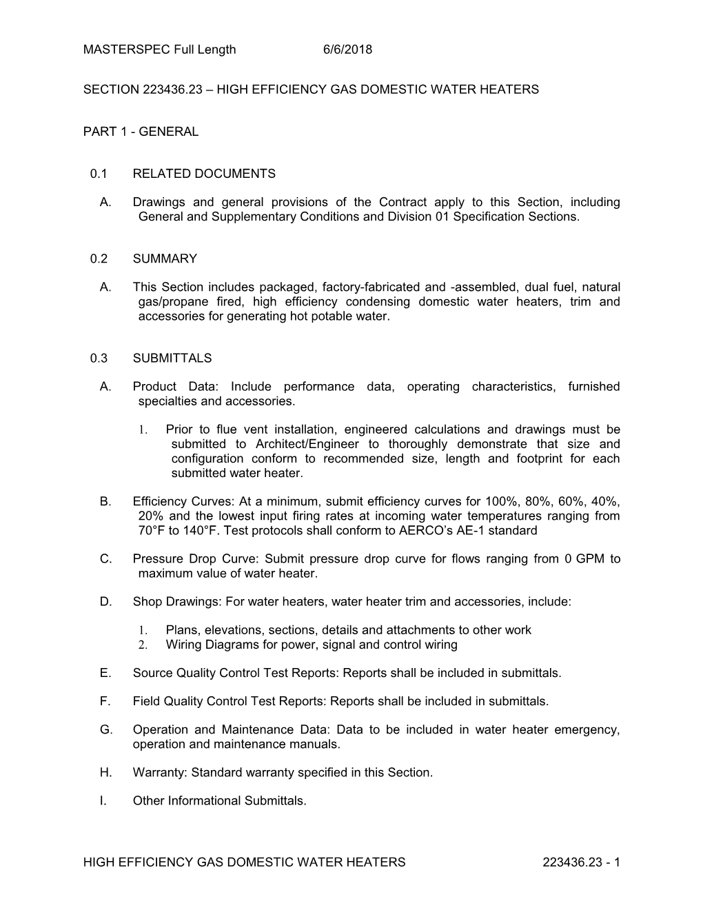 Section 235216 - Condensing Boilers s1