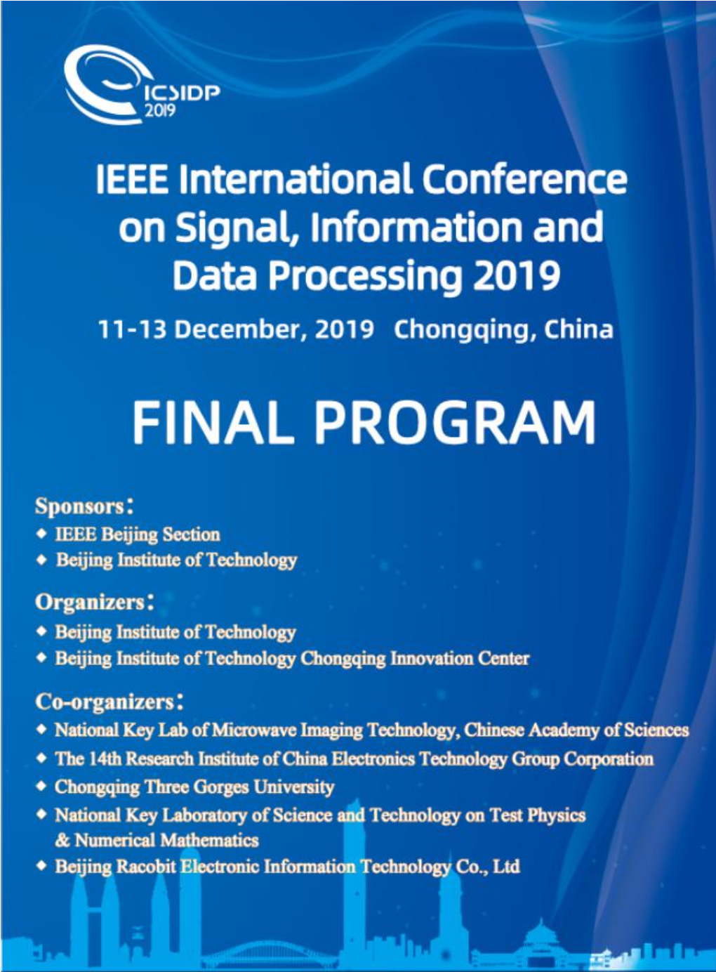IEEE ICSIDP-Conference Program.Pdf