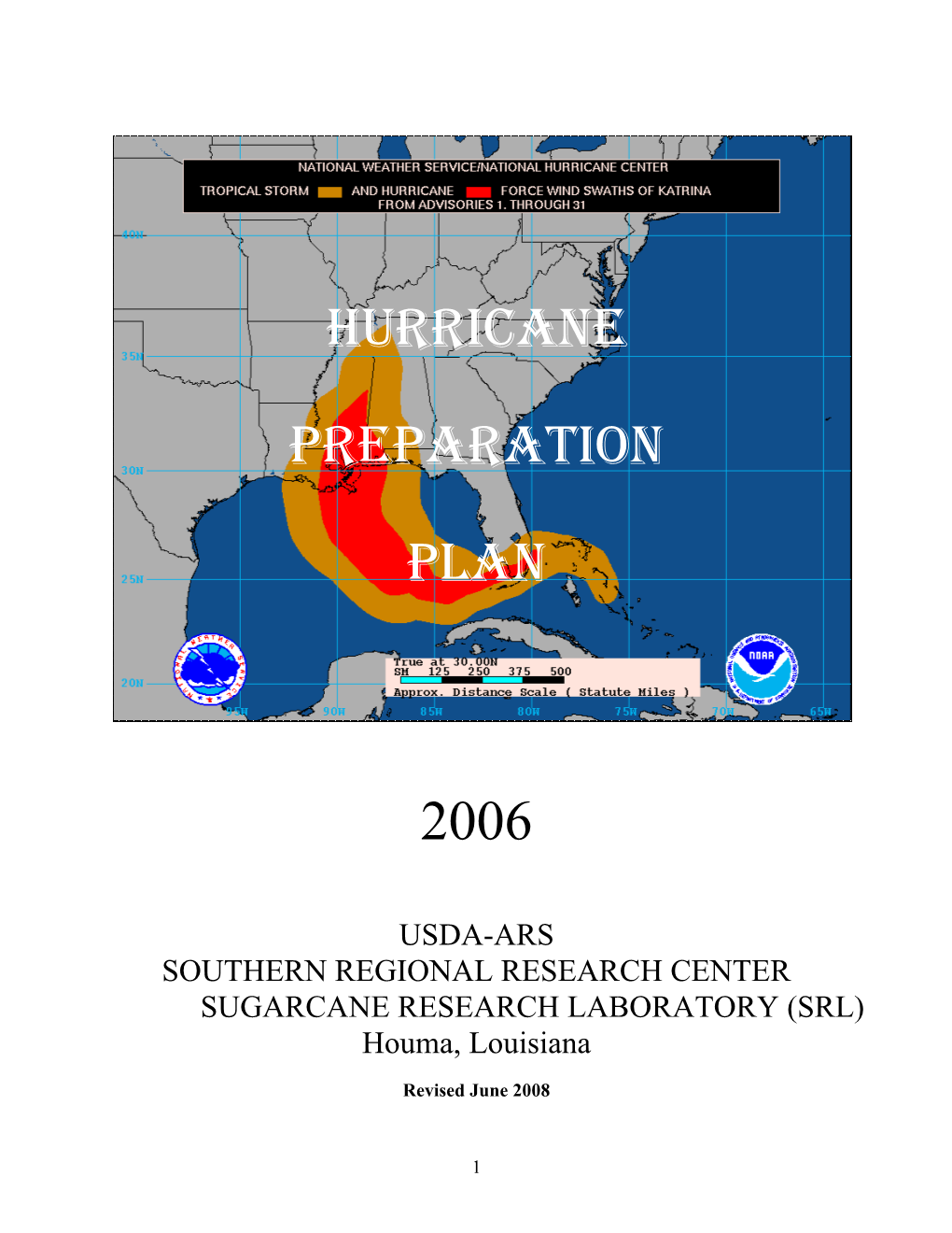 SRL Hurricane Preparation Plan 060108