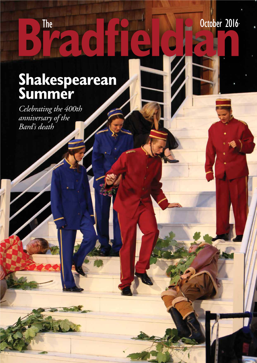 Shakespearean Summer Celebrating the 400Th Anniversary of the Bard’S Death OCTOBER 2016 BEN LEPPARD BEN by Photography Cover