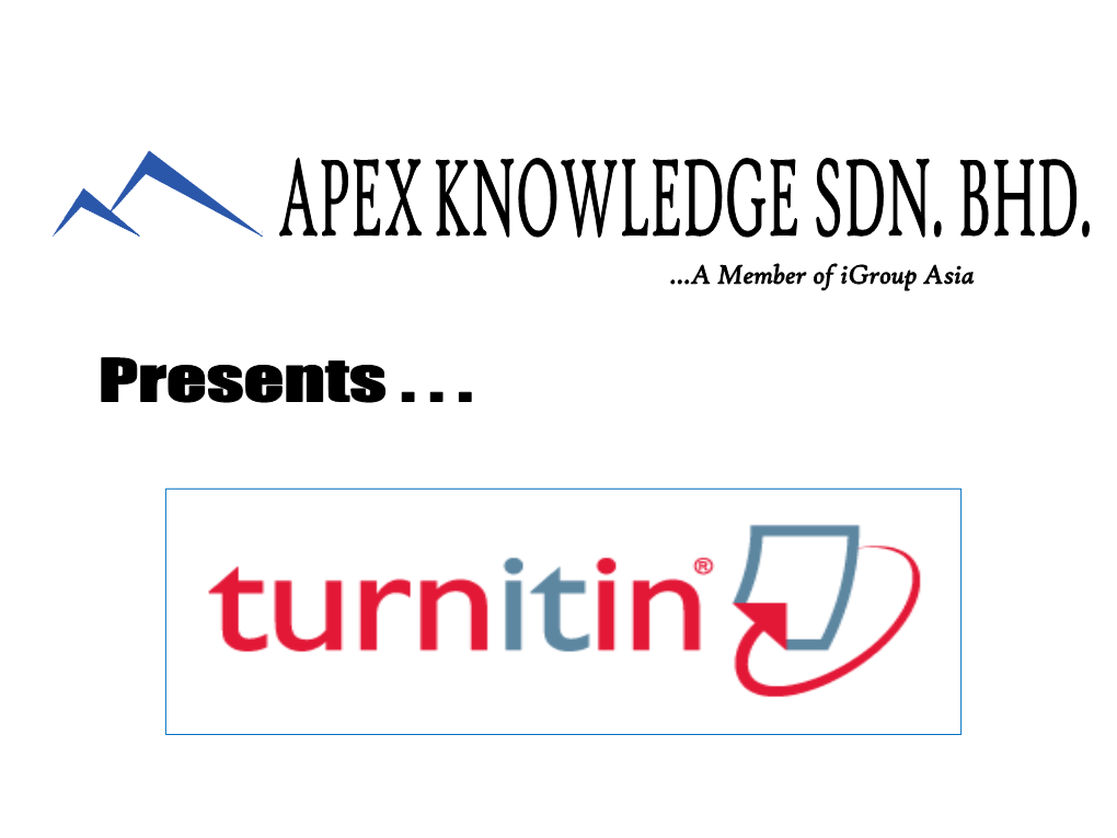 Turnitin Is a Suite of Tools (Writecycle)