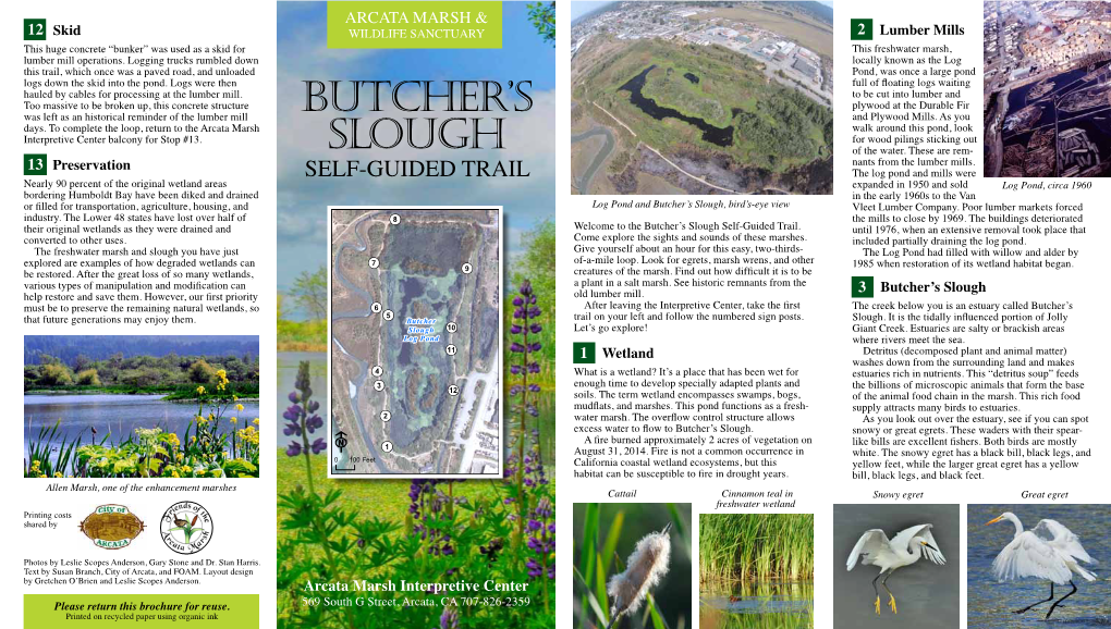 Butcher's Slough Self-Guided Trail