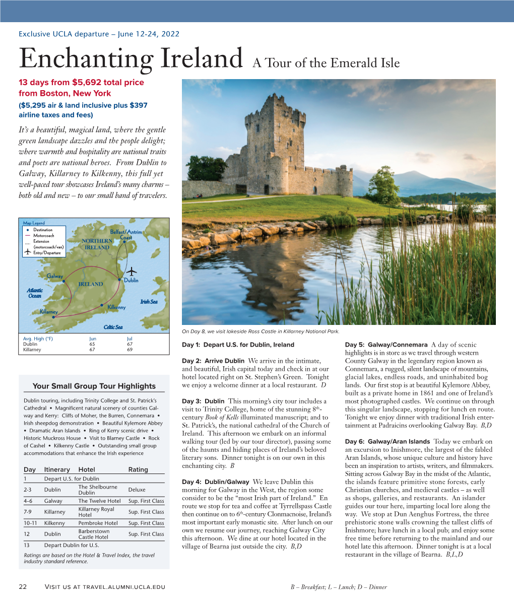 Enchanting Ireland a Tour of the Emerald Isle