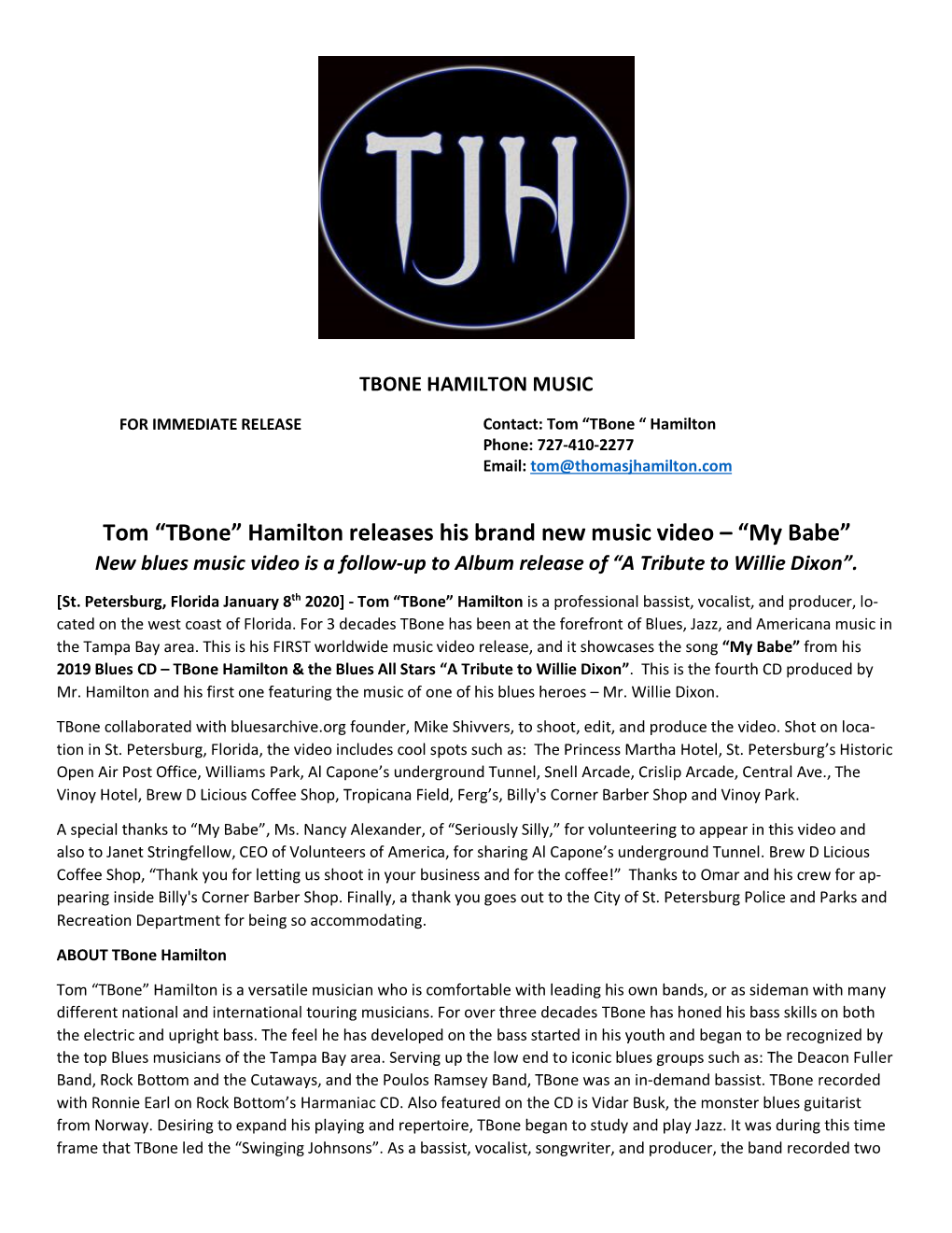 20200108-Tbone-Hamilton-Press-Release