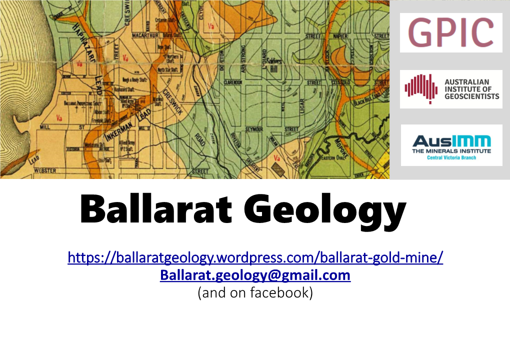 201808 FLOSS Software Reid BALLARATGEOLOGY