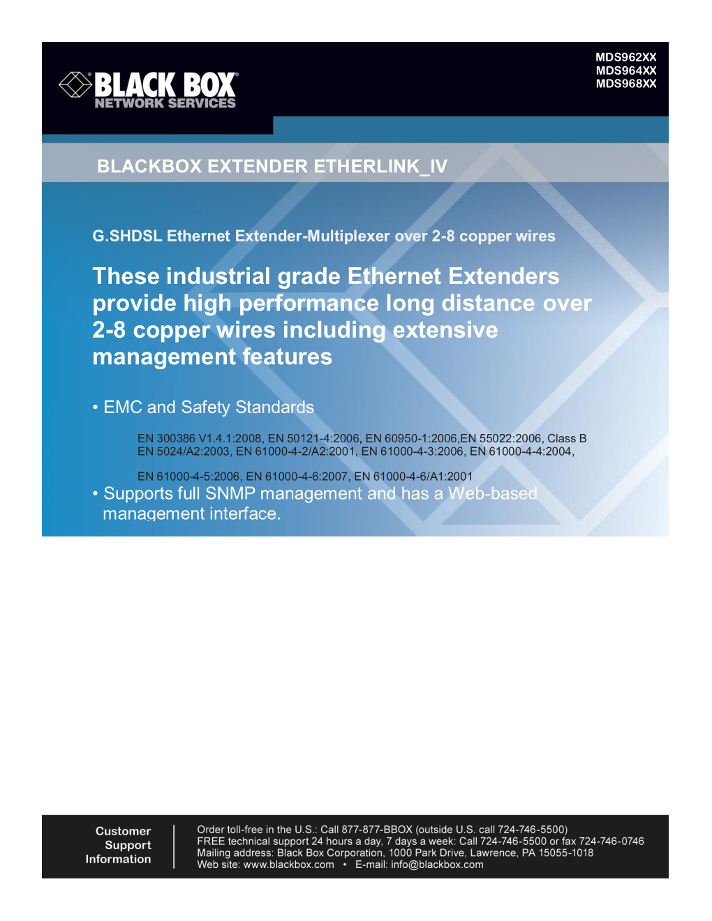 These Industrial Grade Ethernet Extenders Provide High Performance Long Distance Over 2-8 Copper Wires Including Extensive Management Features