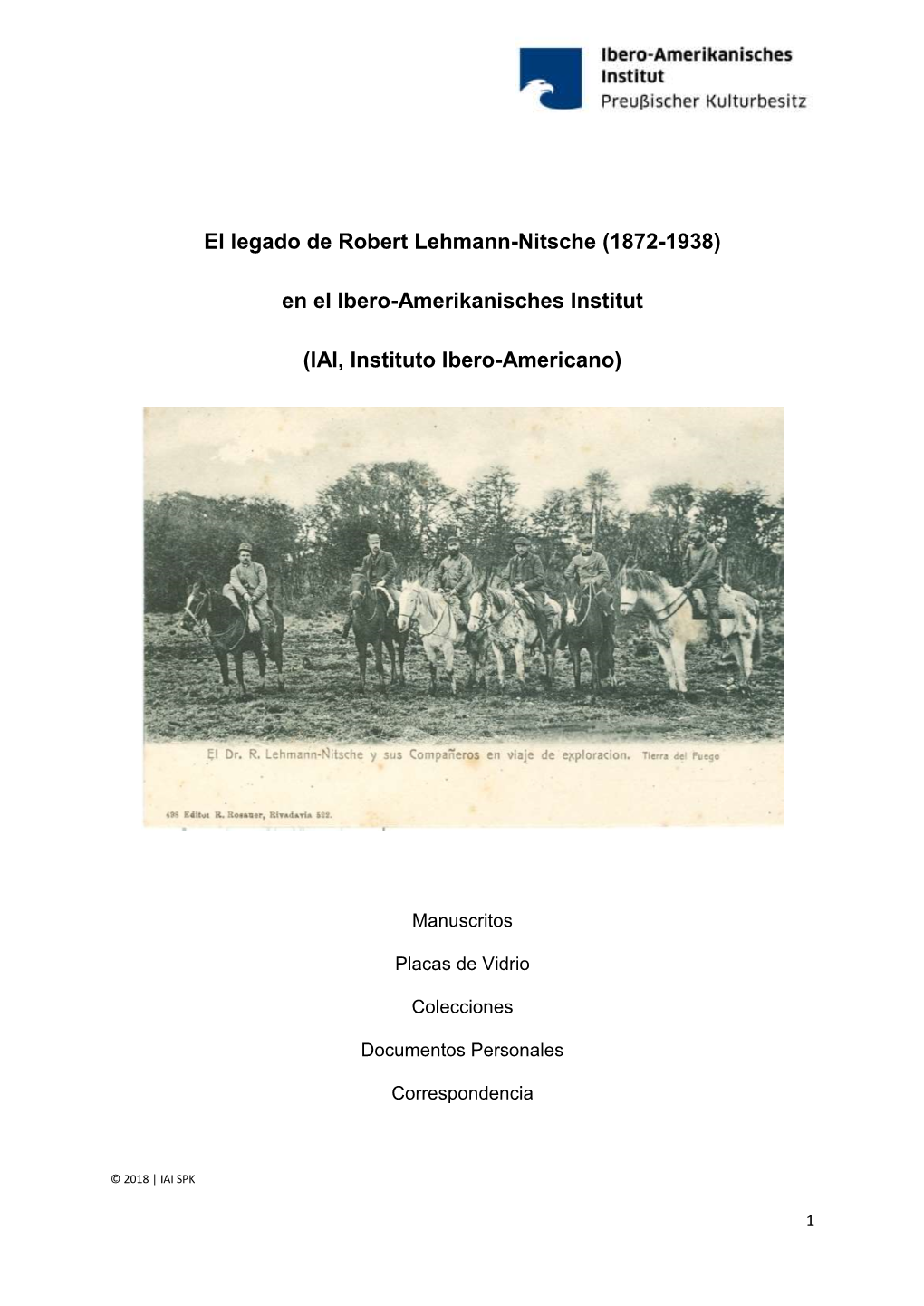 El Legado De Robert Lehmann-Nitsche (1872-1938)