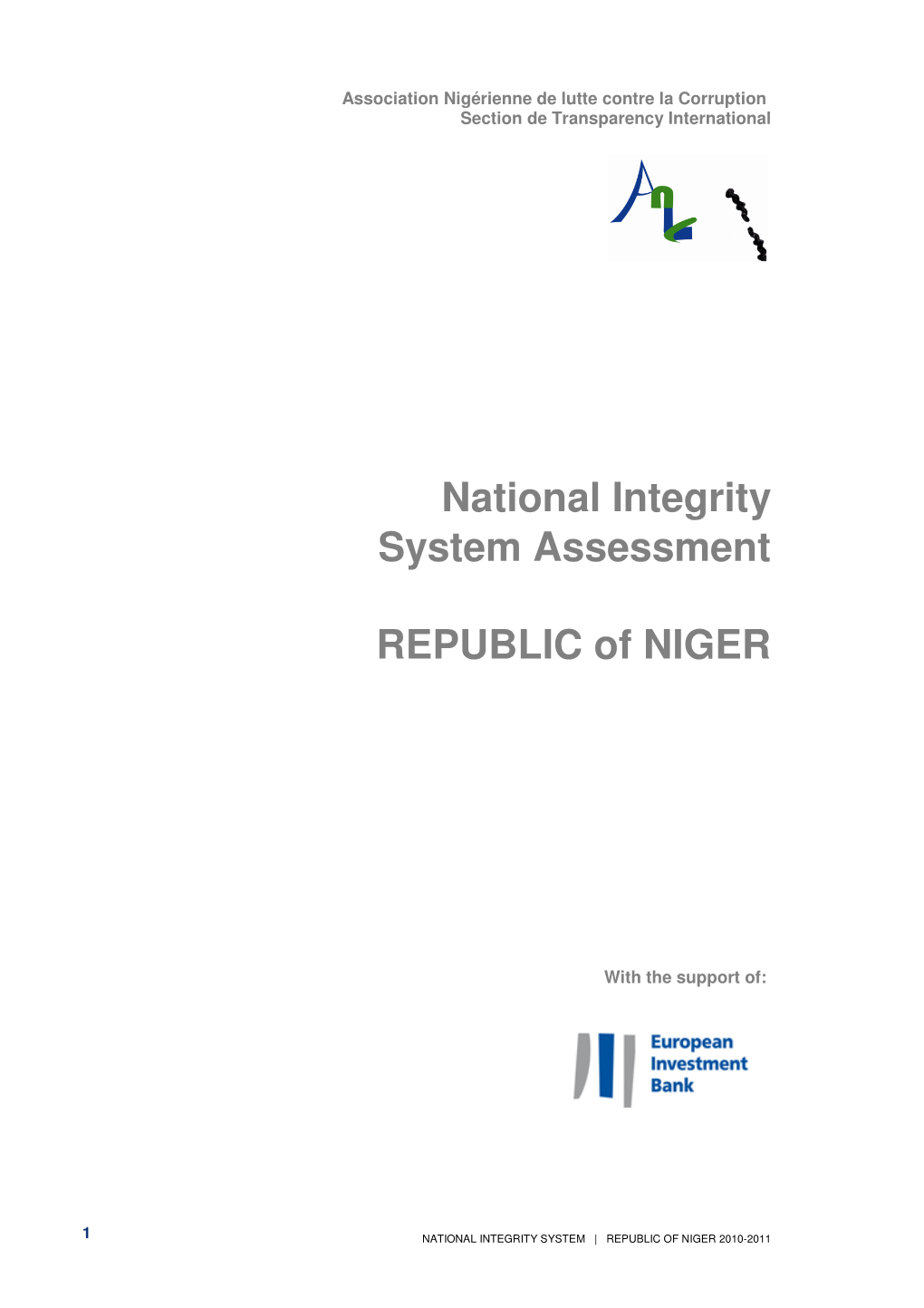 FINAL NIS Niger ENG for Publication