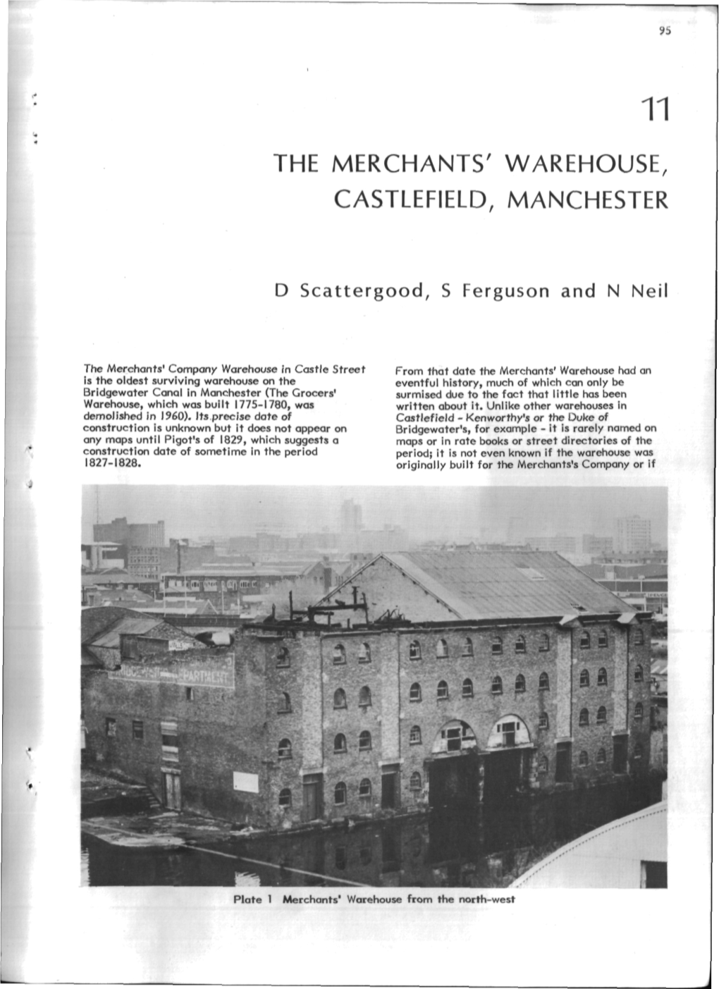 The Merchants' Warehouse, Castlefield, Manchester